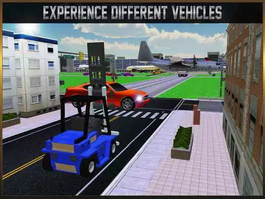 Play Air plane Car Transporter 3D