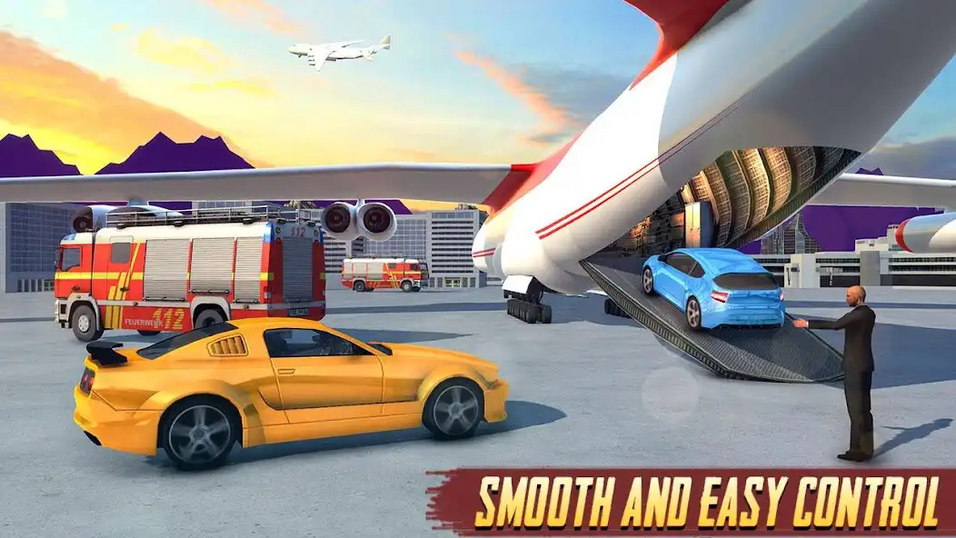 Play Airplane Car Transporter Pilot as an online game Airplane Car Transporter Pilot with UptoPlay