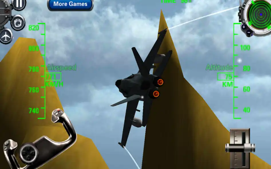Play Airplane Flight Mania 3D as an online game Airplane Flight Mania 3D with UptoPlay