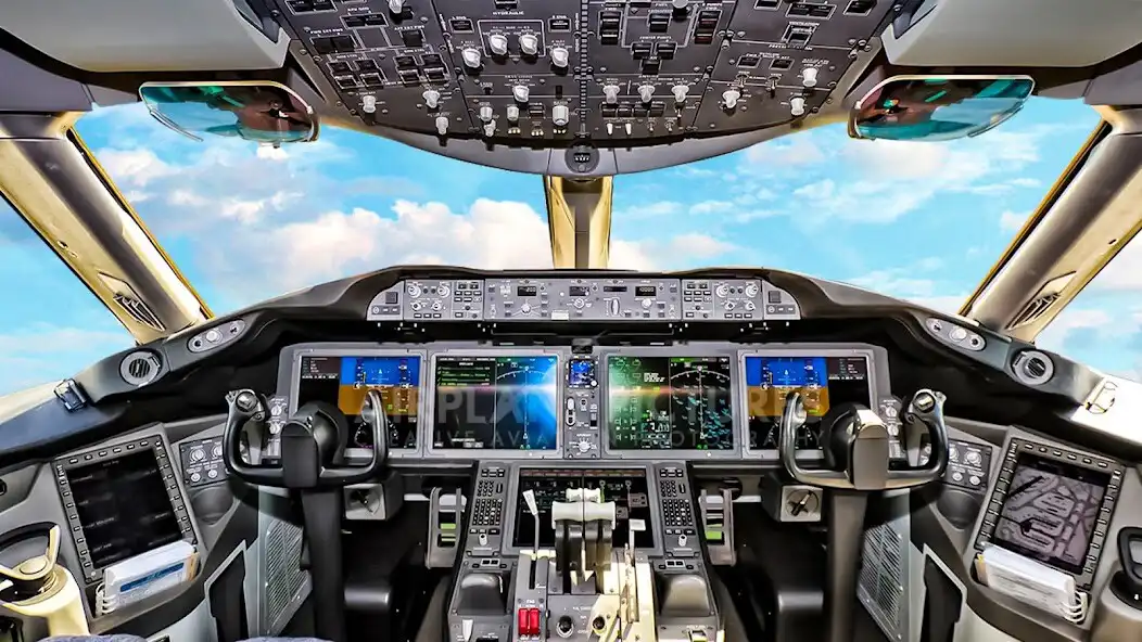 Play Airplane Flying Simulator Game as an online game Airplane Flying Simulator Game with UptoPlay