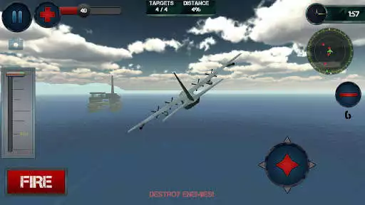 Play Airplane Gunship Simulator 3D  and enjoy Airplane Gunship Simulator 3D with UptoPlay
