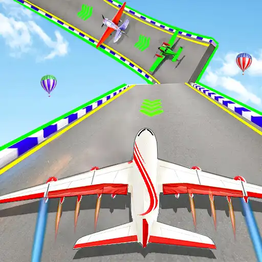 Play Airplane Mega Ramp Stunt Games APK
