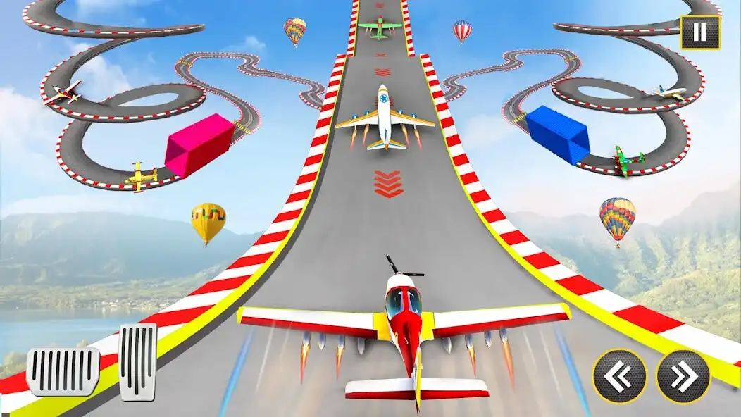 Play Airplane Mega Ramp Stunt Games  and enjoy Airplane Mega Ramp Stunt Games with UptoPlay