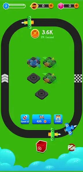 Play Airplane Merger as an online game Airplane Merger with UptoPlay