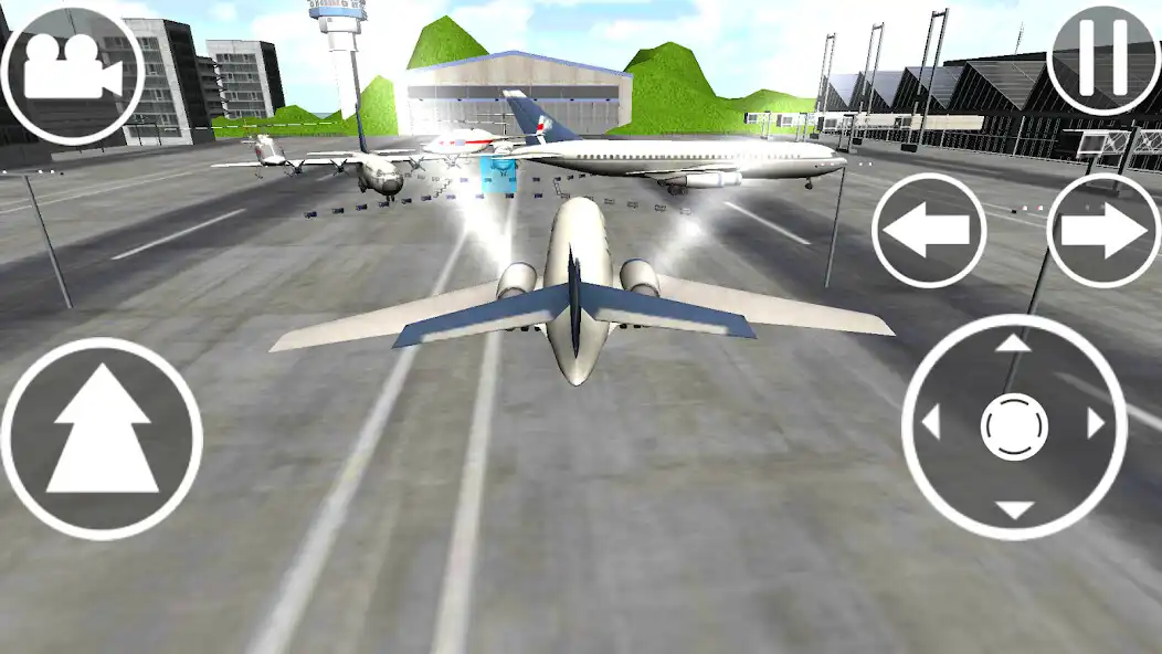 Play Airplane Parking 3D as an online game Airplane Parking 3D with UptoPlay