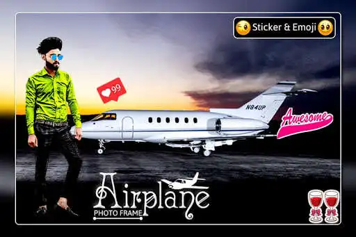 Play Airplane Photo Editor - Aeroplane Photo Frame as an online game Airplane Photo Editor - Aeroplane Photo Frame with UptoPlay