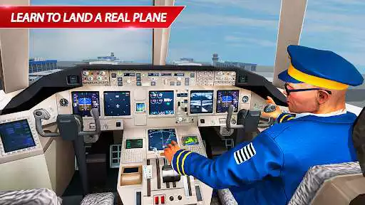 Play Airplane Pilot Simulator Game as an online game Airplane Pilot Simulator Game with UptoPlay