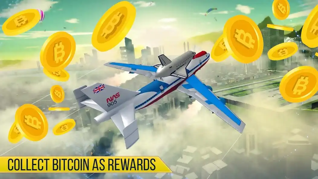 Play Airplane Simulator - Earn BTC as an online game Airplane Simulator - Earn BTC with UptoPlay