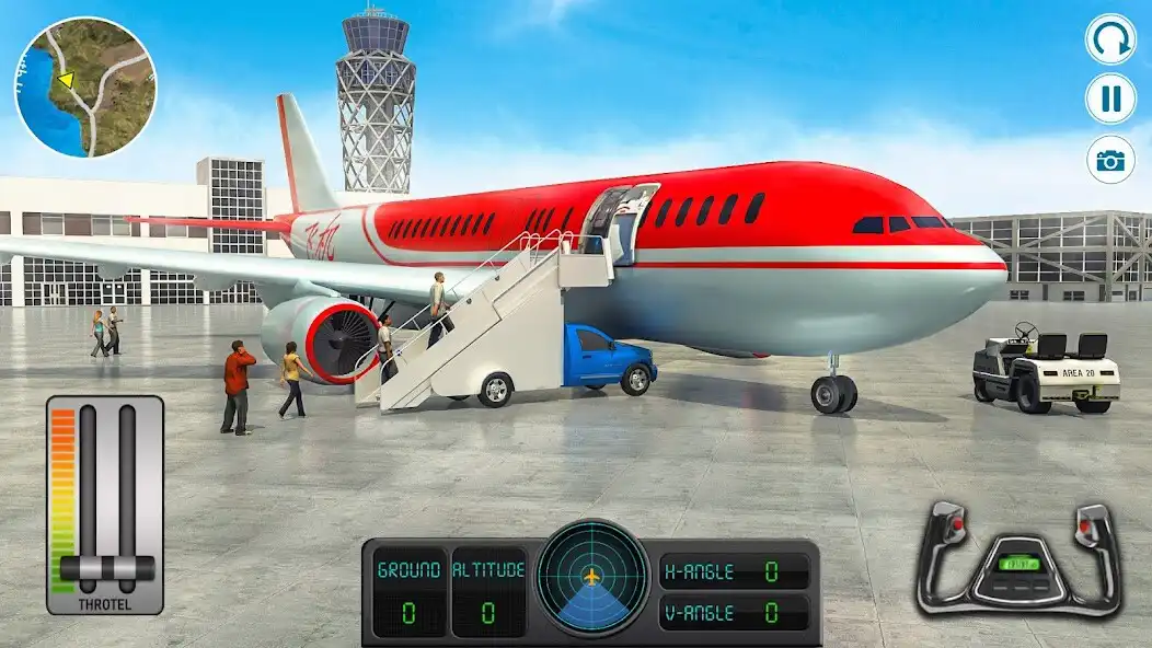 Play Airplane Simulator- Plane Game  and enjoy Airplane Simulator- Plane Game with UptoPlay