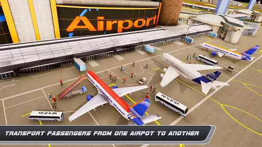 Play Airplane Simulator:Plane Games as an online game Airplane Simulator:Plane Games with UptoPlay
