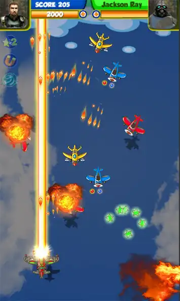 Play Airplane Strike 2020 as an online game Airplane Strike 2020 with UptoPlay