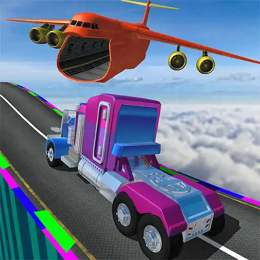 Run free android online Airplane Truck Racing Stunts APK