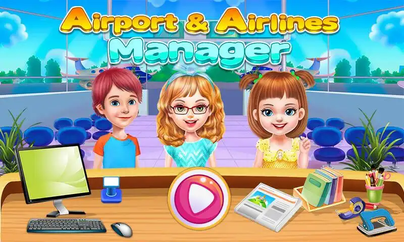 Play Airport  Airlines Manager - Educational Kids Game  and enjoy Airport  Airlines Manager - Educational Kids Game with UptoPlay