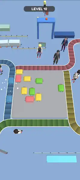 Play Airport Baggage Sorting as an online game Airport Baggage Sorting with UptoPlay