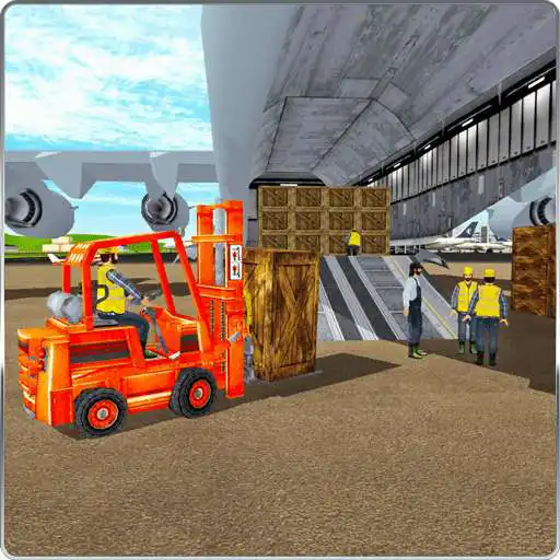 Free play online Airport Cargo Forklift Sim 3D  APK