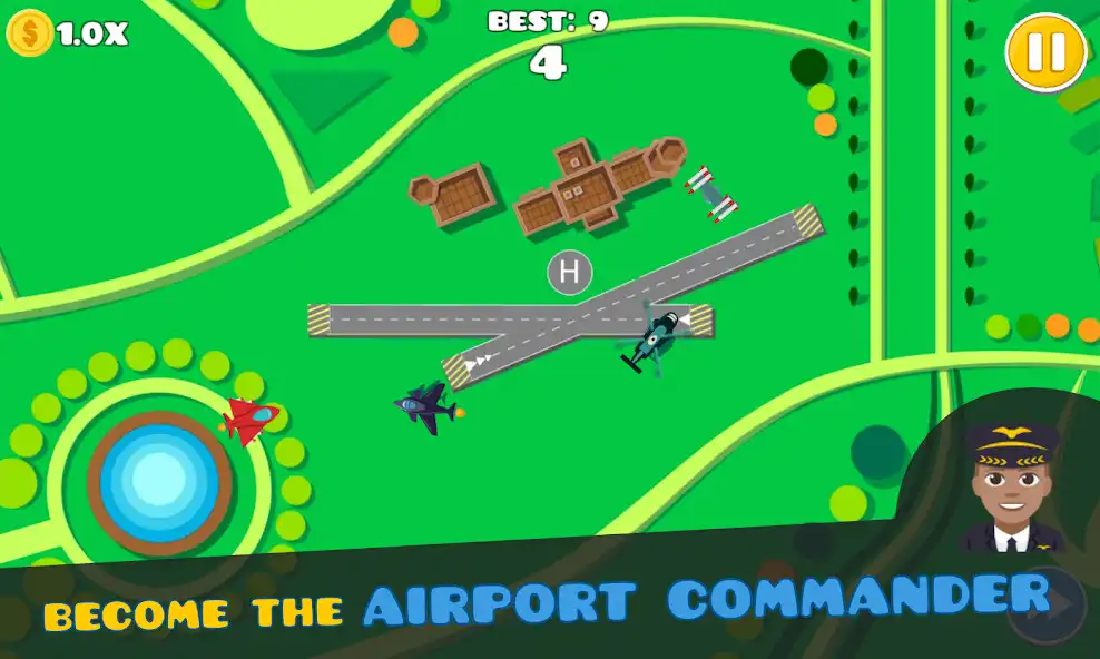 Play Airport Commander - Airplane Landing  and enjoy Airport Commander - Airplane Landing with UptoPlay
