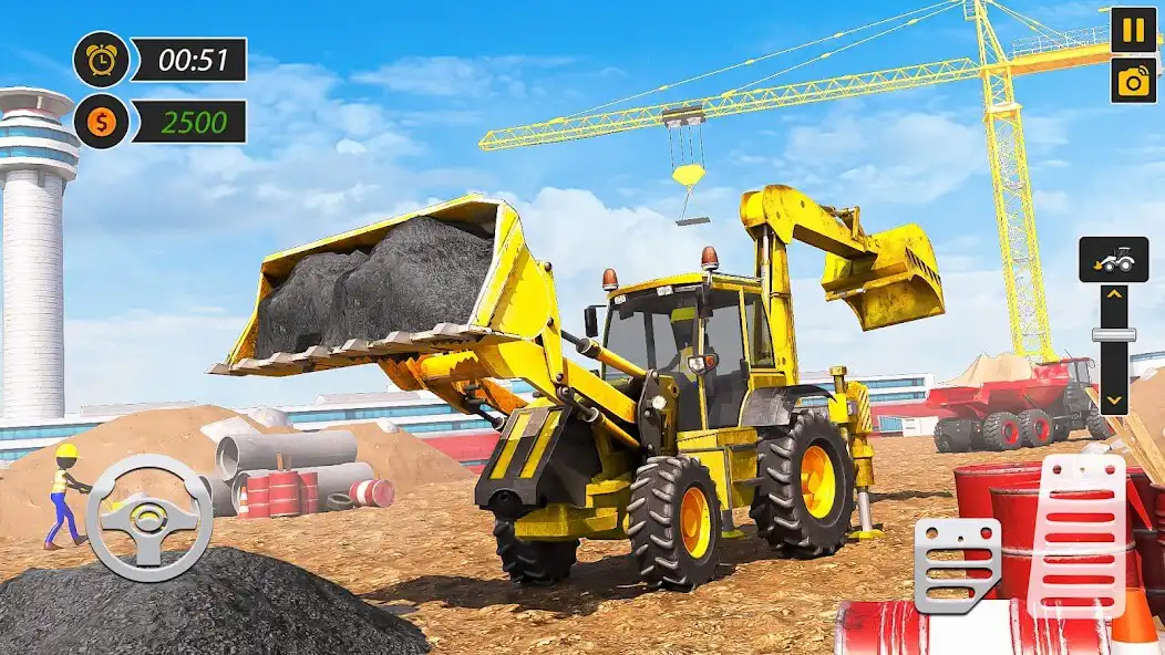 Play Airport Construction Simulator  and enjoy Airport Construction Simulator with UptoPlay