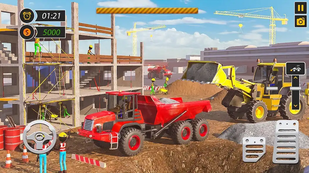 Play Airport Construction Simulator as an online game Airport Construction Simulator with UptoPlay