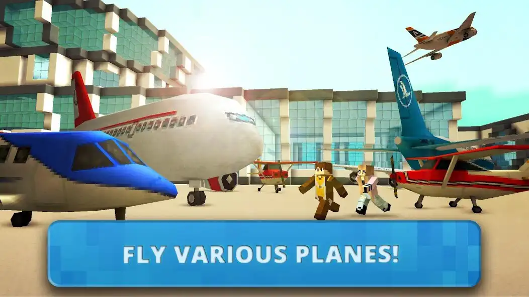 Play Airport Craft: Fly Simulator  and enjoy Airport Craft: Fly Simulator with UptoPlay