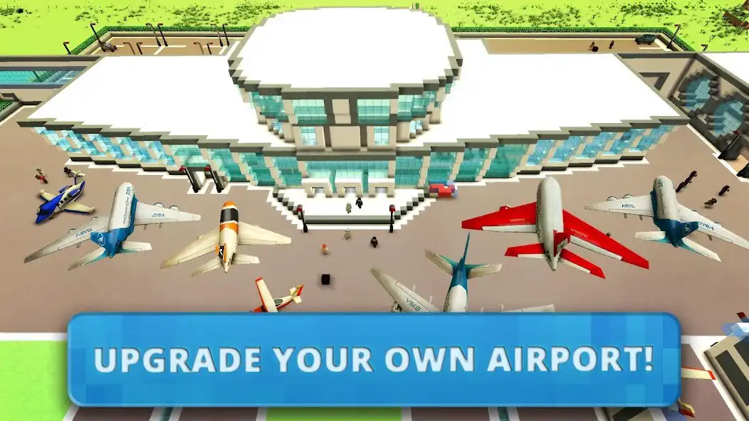 Play Airport Craft: Fly Simulator as an online game Airport Craft: Fly Simulator with UptoPlay