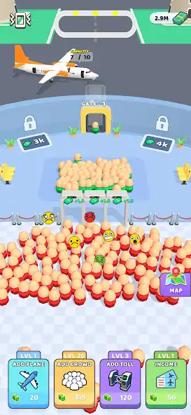 Play Airport Crowd as an online game Airport Crowd with UptoPlay