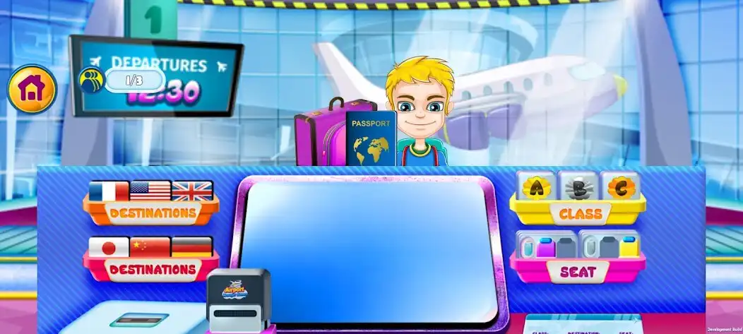 Play Airport Flights Simulation as an online game Airport Flights Simulation with UptoPlay