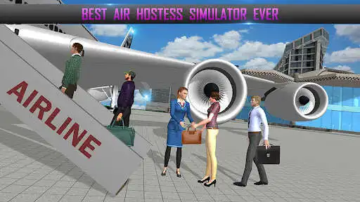 Play Airport Hostess Air Staff as an online game Airport Hostess Air Staff with UptoPlay