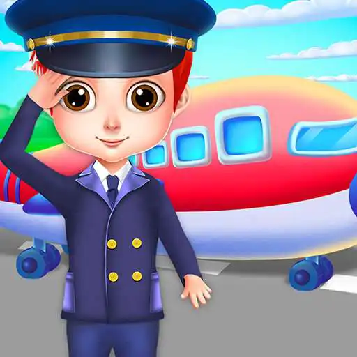 Play Airport Manager Flying Girls Aeroplane kids Game APK