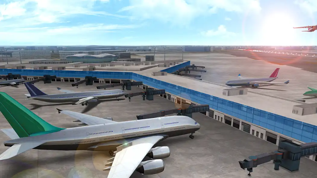 Play Airport Plane Parking Game as an online game Airport Plane Parking Game with UptoPlay