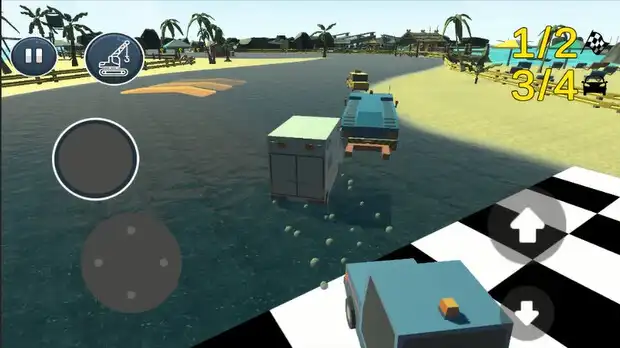Play Airport Racing - 3D Racer as an online game Airport Racing - 3D Racer with UptoPlay