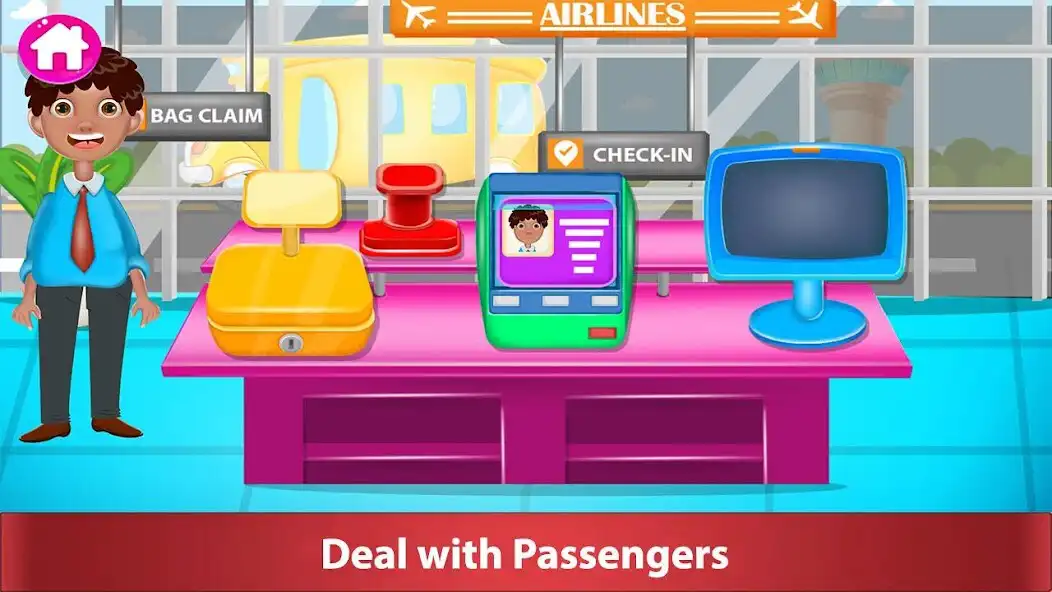 Play Airport Scanner Flight Adventure as an online game Airport Scanner Flight Adventure with UptoPlay