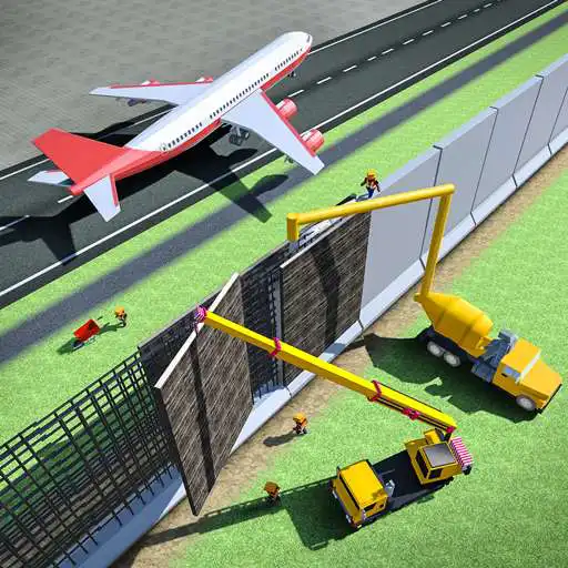 Play Airport Security Wall Construction APK