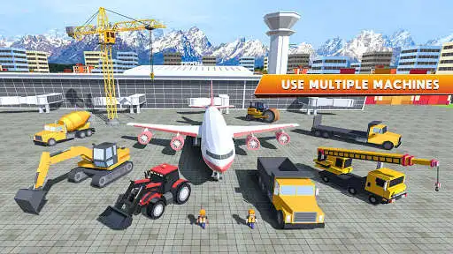 Play Airport Security Wall Construction as an online game Airport Security Wall Construction with UptoPlay
