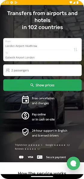 Play Airports Taxi Transfers  and enjoy Airports Taxi Transfers with UptoPlay