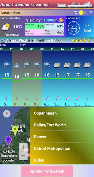 Play Airport weather - near me as an online game Airport weather - near me with UptoPlay