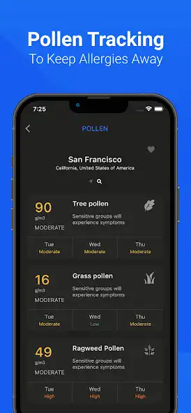 Play Air Quality  Pollen - AirCare as an online game Air Quality  Pollen - AirCare with UptoPlay