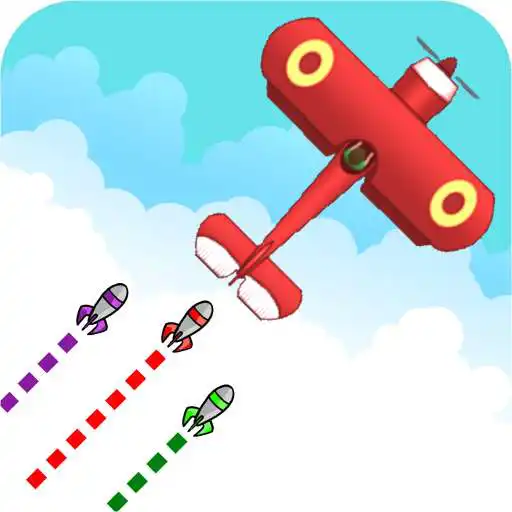 Free play online AirRush : Missiles War Plane Attack & Escape  APK