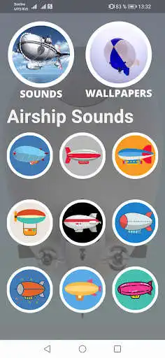 Play Airship Sounds and Wallpapers as an online game Airship Sounds and Wallpapers with UptoPlay