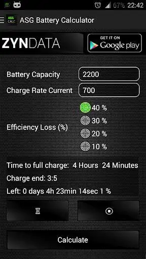 Play APK AirSoft Gun Battery Calculator  and enjoy AirSoft Gun Battery Calculator with UptoPlay com.zyndata.android.asgbatterycalculator