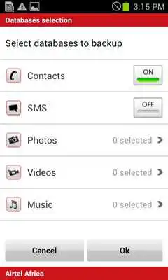 Play Airtel Phone Backup
