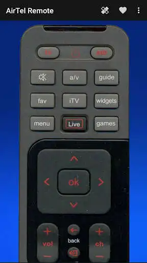 Play Airtel SetupBox Remote India as an online game Airtel SetupBox Remote India with UptoPlay