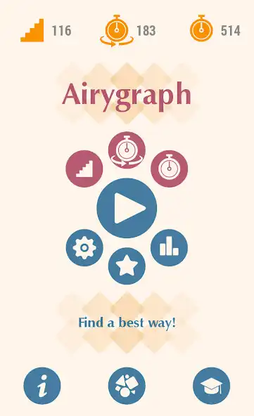 Play Airygraph - Find a best way!  and enjoy Airygraph - Find a best way! with UptoPlay