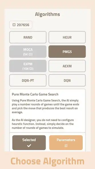 Play AI Simulator: 2048 as an online game AI Simulator: 2048 with UptoPlay