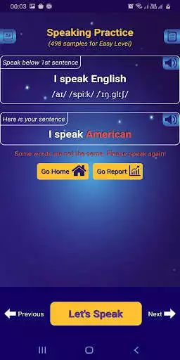 Play AiSpeak - Improve English Speaking skills as an online game AiSpeak - Improve English Speaking skills with UptoPlay
