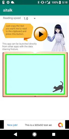 Play AI TALK as an online game AI TALK with UptoPlay