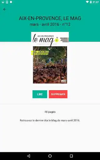 Play APK Aix-en-Provence Le Mag  and enjoy Aix-en-Provence Le Mag with UptoPlay com.sjcom.aixLeMag