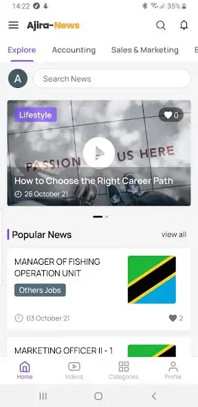 Play Ajira-News as an online game Ajira-News with UptoPlay