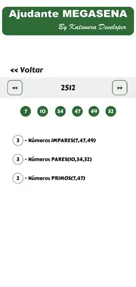 Play Ajudante Mega-Sena - By KD as an online game Ajudante Mega-Sena - By KD with UptoPlay