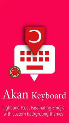 Play Akan English Keyboard : Infra apps