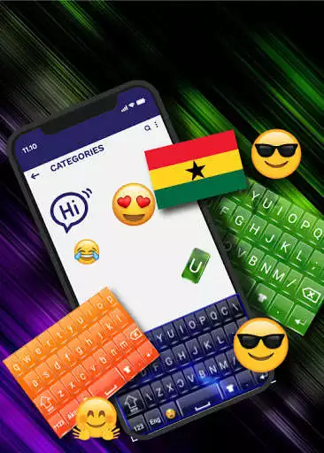 Play Akan Keyboard 2021 – Ghana Language Keyboard  and enjoy Akan Keyboard 2021 – Ghana Language Keyboard with UptoPlay